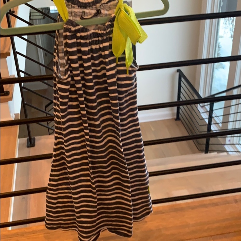 Morgan & Milo - Navy and white stripe Sundress